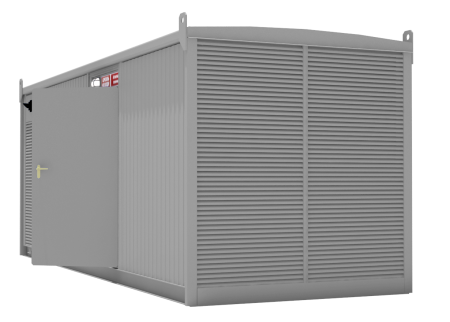 WS1100-PS в шумозащитном кожухе